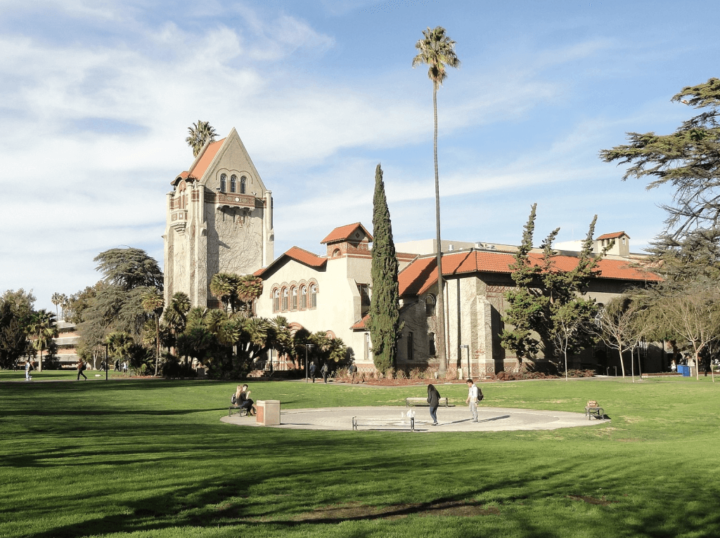 Tower Hall at San Jose State University (Wikimedia)